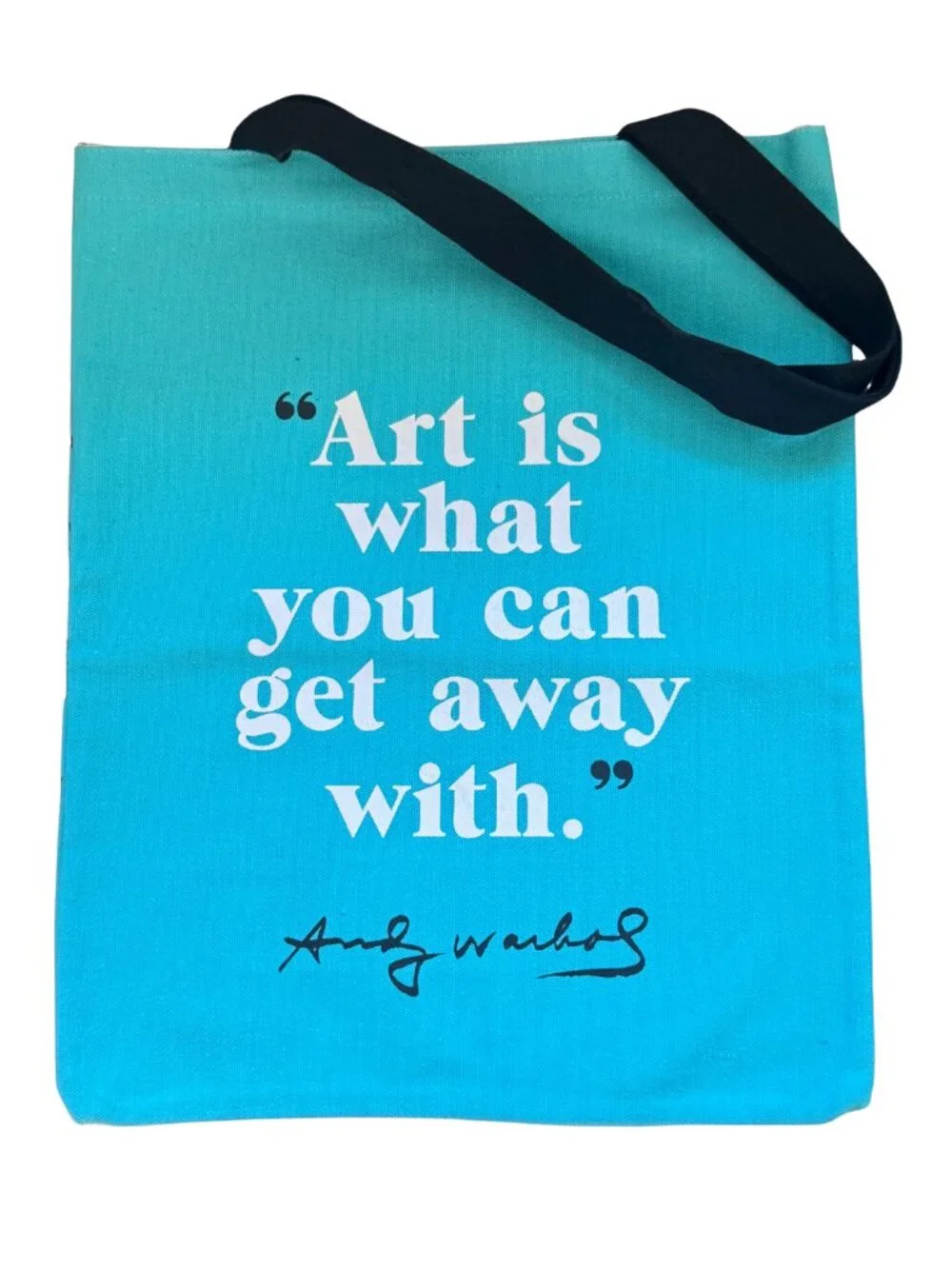 Galison Andy Warhol Foundation Poppies Tote Bag